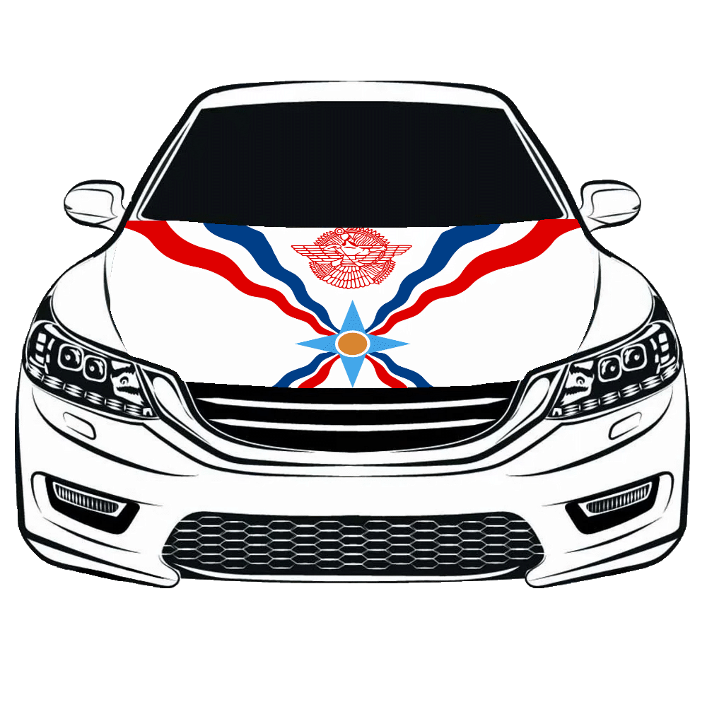 Assyriska - motorflagga
