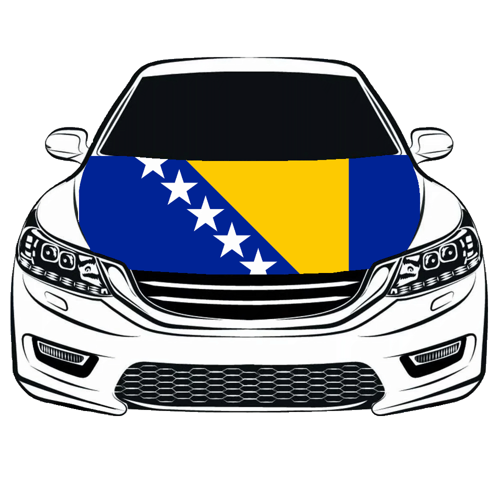 Bosnien - motorflagga