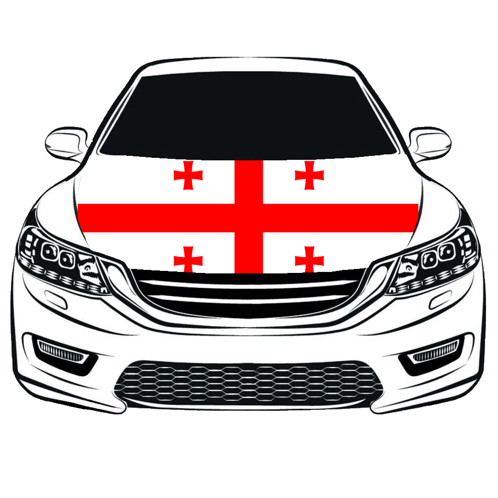 Georgien - motorflagga
