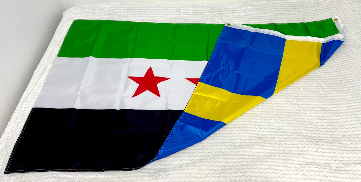 Tvåsidig flagga