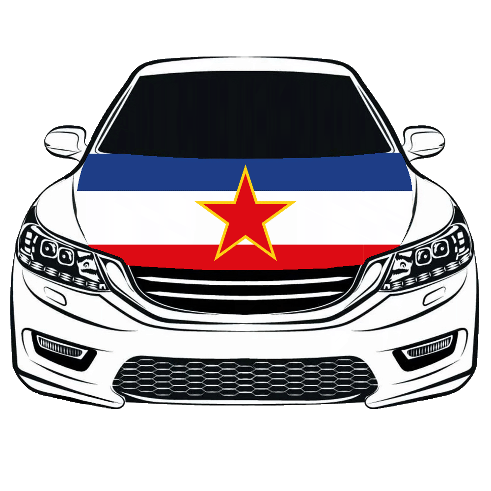 Jugoslavien - motorflagga