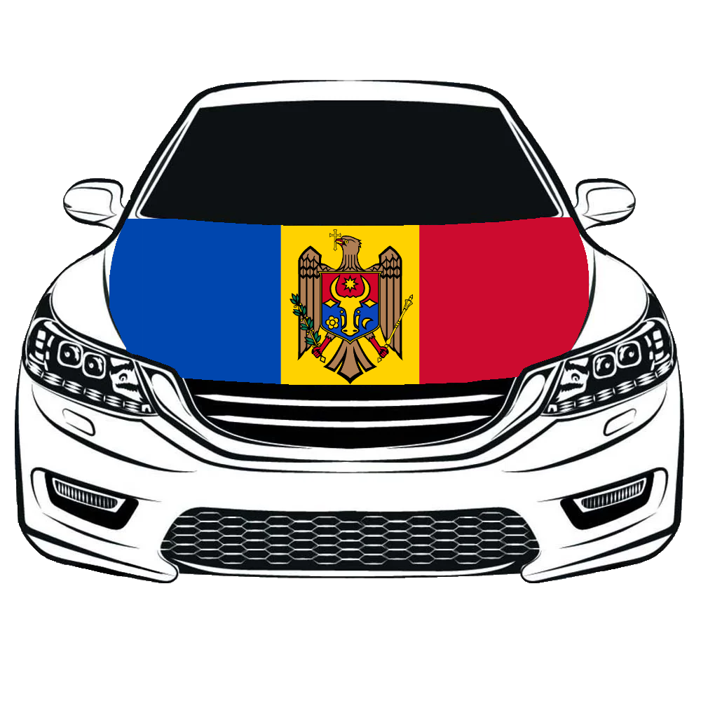 Moldavien - motorflagga