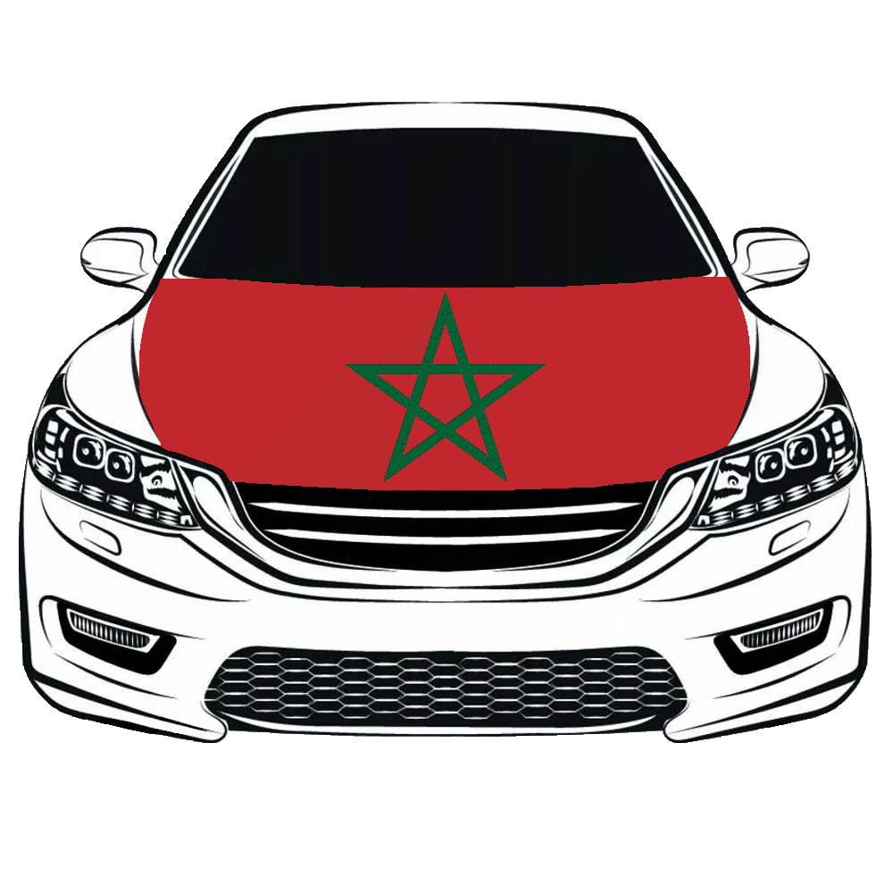 Marocko - motorflagga