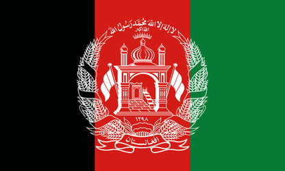 Afghanistans flagga