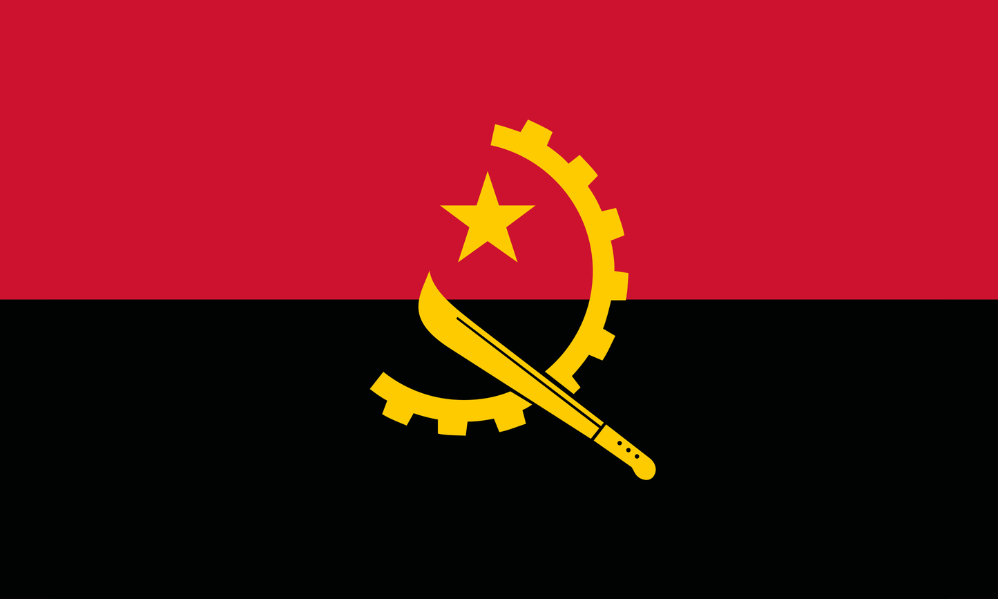 Angolas flagga