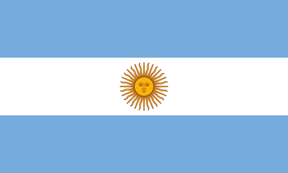 Argentinas flagga