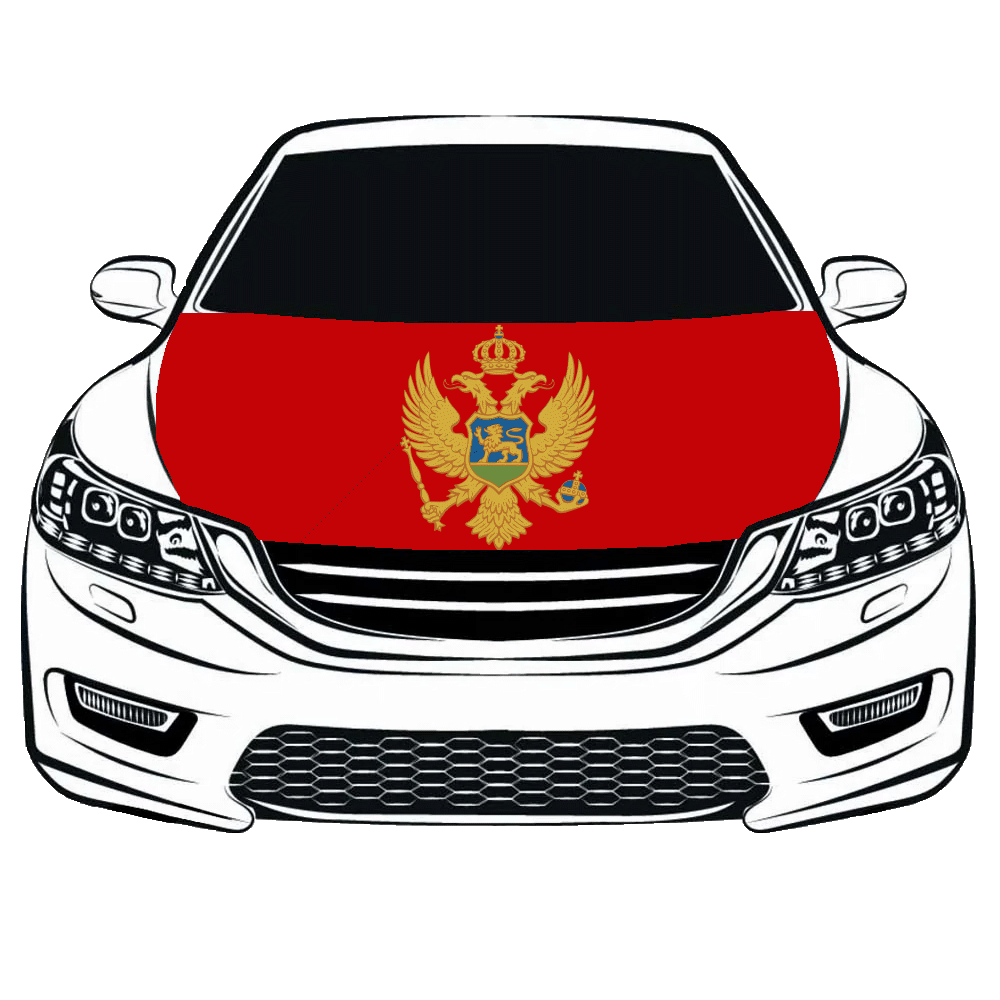 Montenegro - motorflagga