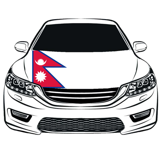 Nepal - motorflagga