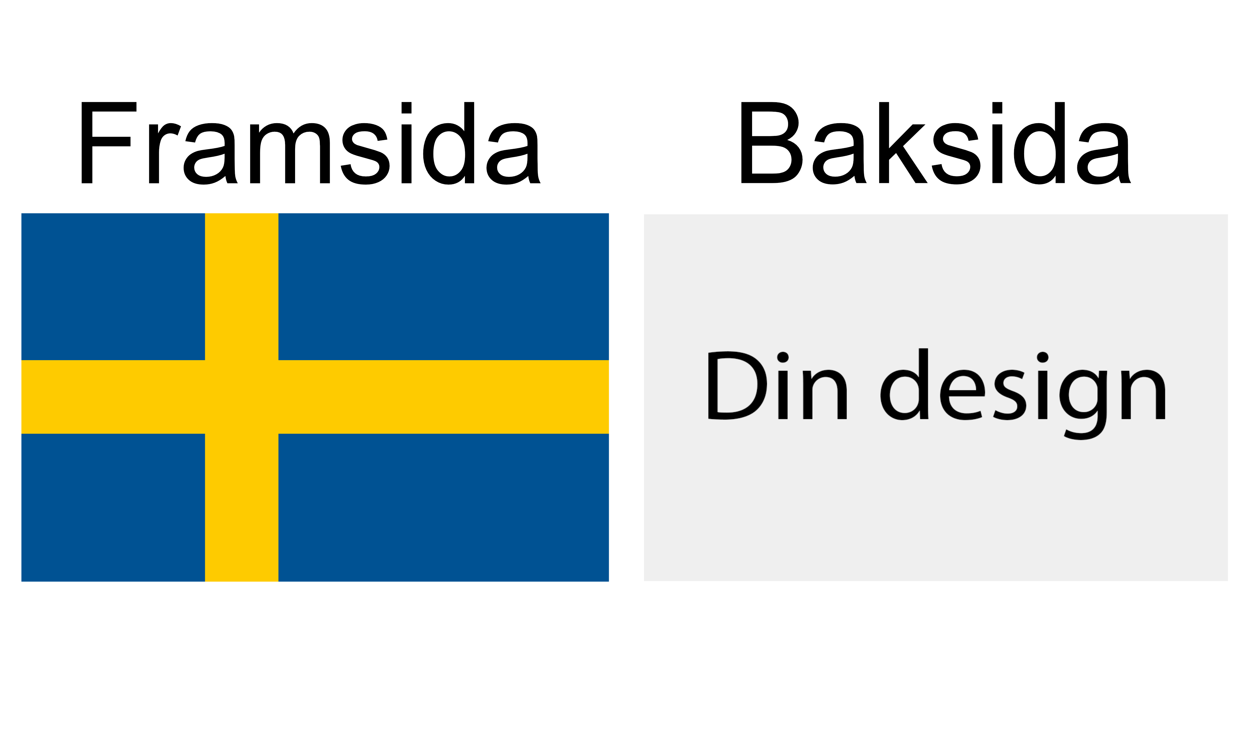 Dig Flags Dubbelsidig flagga med din design – StudentFlaggan